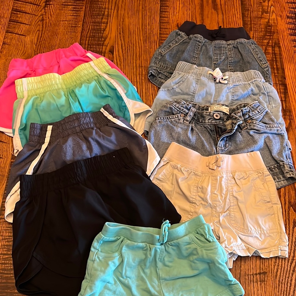 Girls shorts…9 pairs
